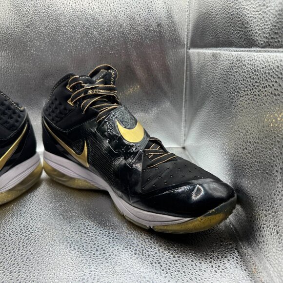 Size 11.5 Nike CJ81 Trainer Max Motor City Black Mens Sneaker Shoes 603711-007 - Picture 7 of 13